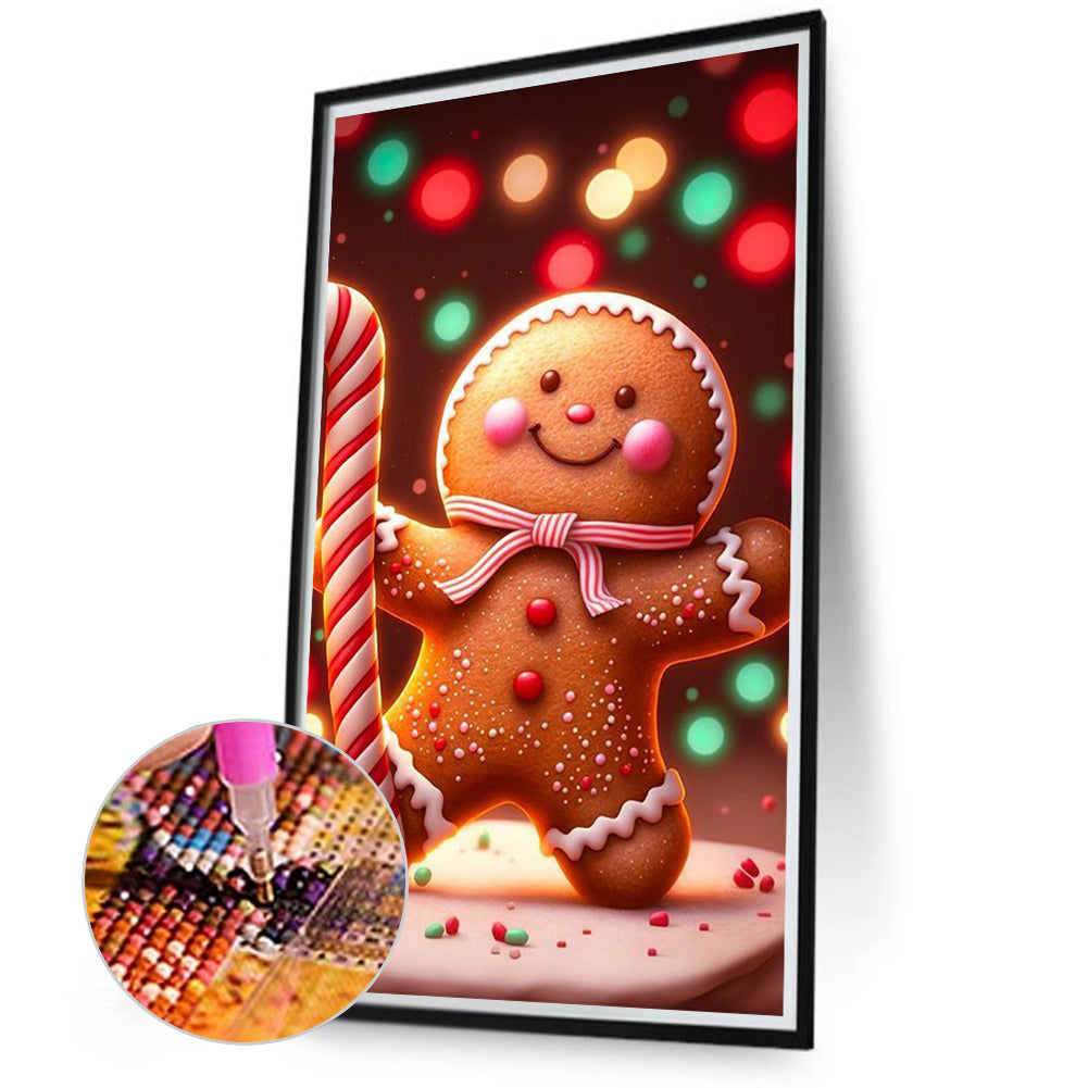 Ginger Sugar Cookies - Full Round Drill Diamond Painting 40*70CM