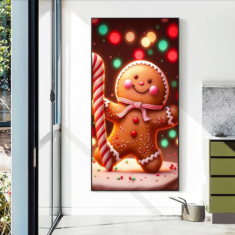 Ginger Sugar Cookies - Full Round Drill Diamond Painting 40*70CM