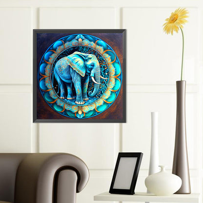 Elephant - Full Round Drill Diamond Painting 40*40CM