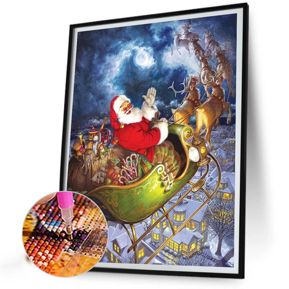 Santa Claus - Full Square Drill Diamond Painting 30*40CM