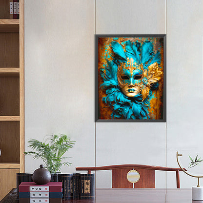 Masquerade Mask - Full Round Drill Diamond Painting 40*50CM