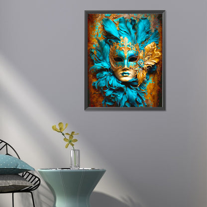 Masquerade Mask - Full Round Drill Diamond Painting 40*50CM