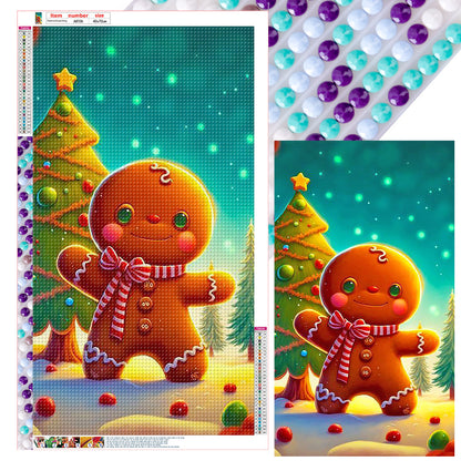 Christmas Cookies - Full Round Drill Diamond Painting 40*70CM