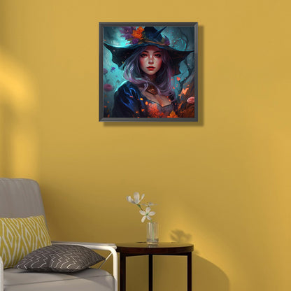 Witch - Full Round Drill Diamond Painting 50*50CM