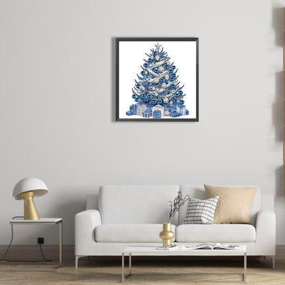 Colorful Christmas Tree - Special Shaped Drill Diamond Painting 30*30CM