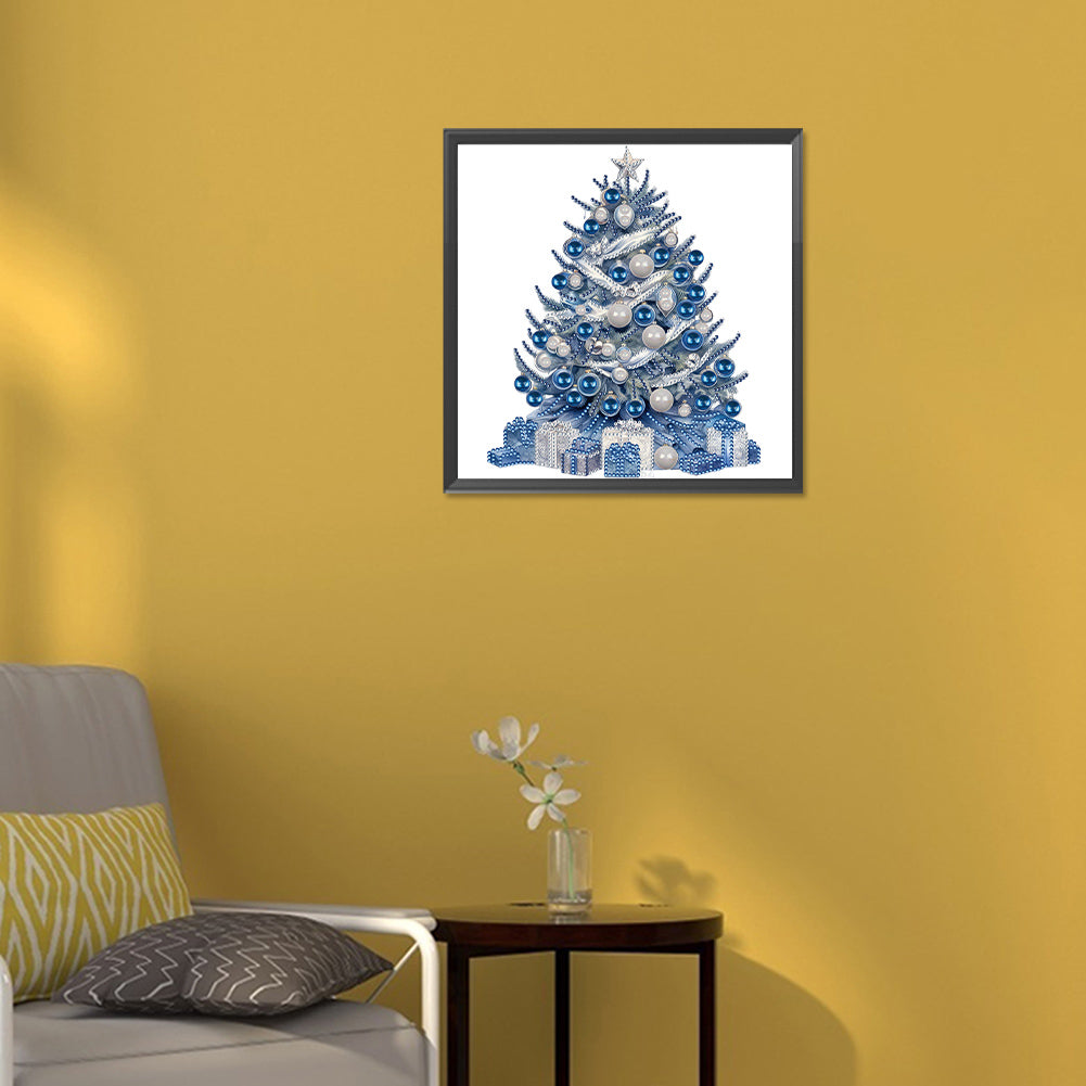 Colorful Christmas Tree - Special Shaped Drill Diamond Painting 30*30CM