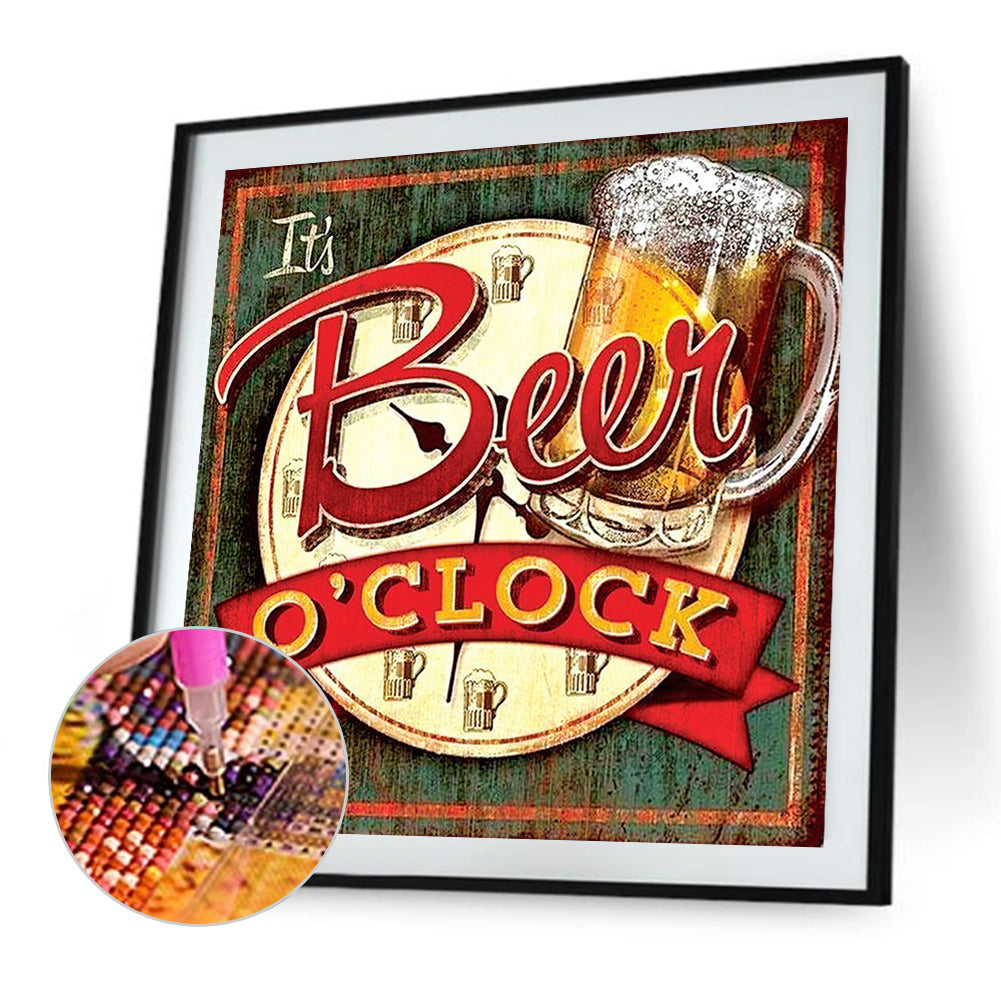 Beer Garden - Full Square Drill Diamond Painting 40*40CM