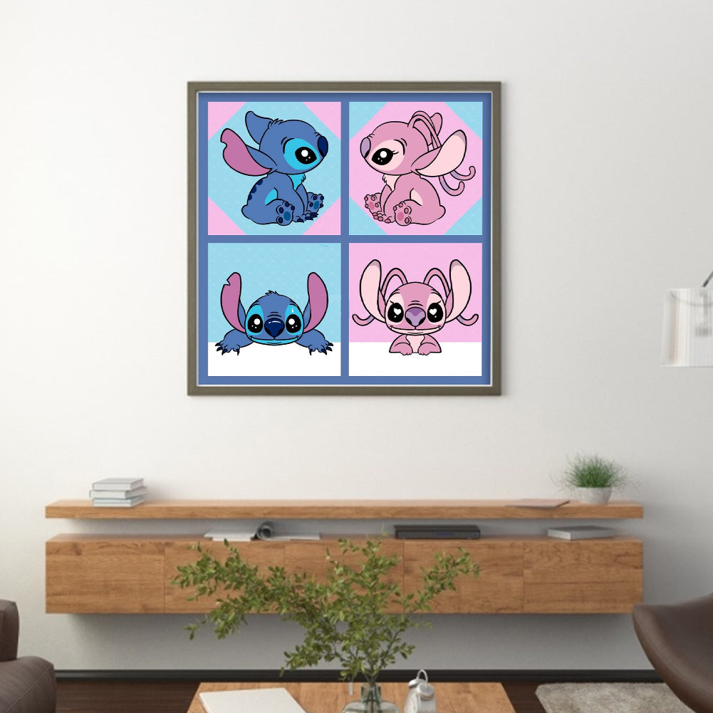 Stitch And Angel - 11CT Stamped Cross Stitch 50*50CM