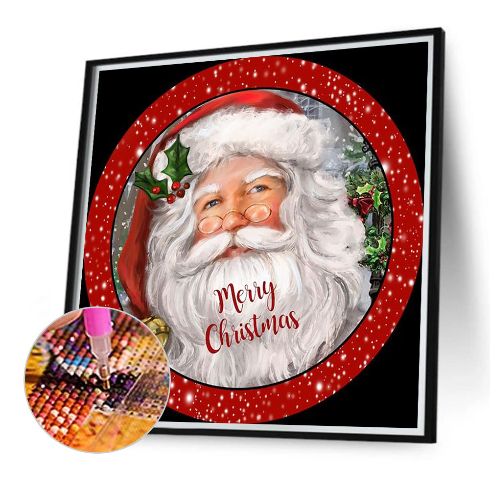 Santa Claus - Full Round Drill Diamond Painting 40*40CM