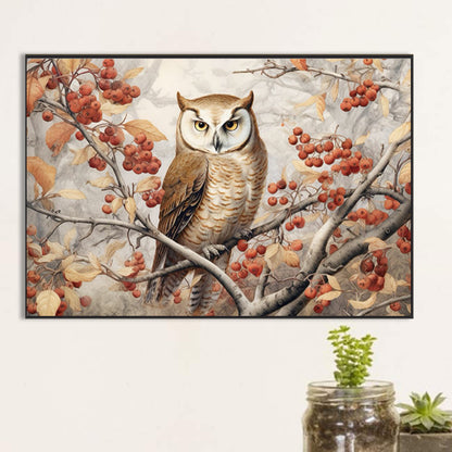 Owl - Full Round Drill Diamond Painting 60*40CM