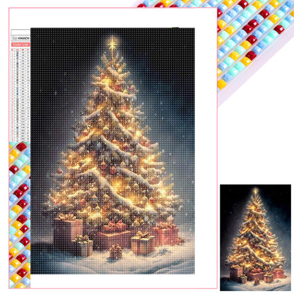 Christmas Tree - Full Square Drill Diamond Painting 40*60CM