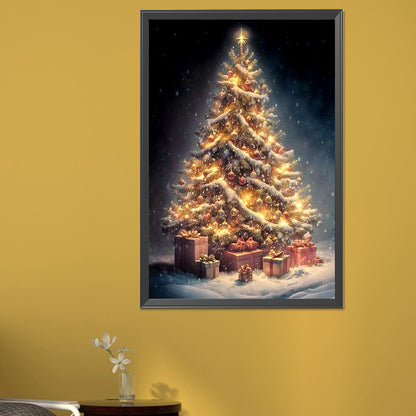 Christmas Tree - Full Square Drill Diamond Painting 40*60CM