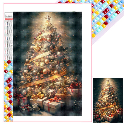 Christmas Tree - Full Square Drill Diamond Painting 40*60CM