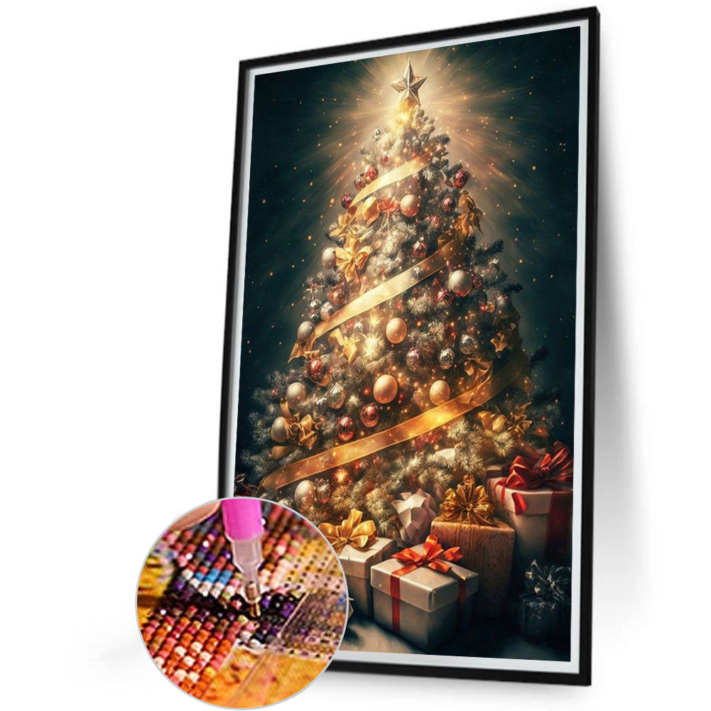 Christmas Tree - Full Square Drill Diamond Painting 40*60CM