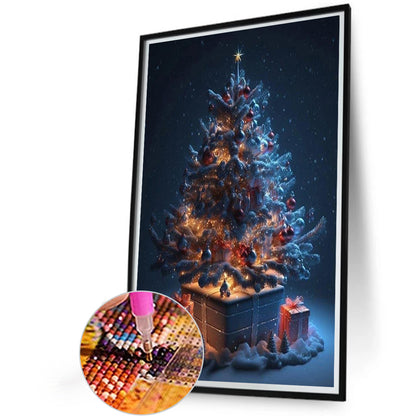 Christmas Tree - Full Square Drill Diamond Painting 40*60CM