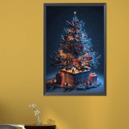 Christmas Tree - Full Square Drill Diamond Painting 40*60CM