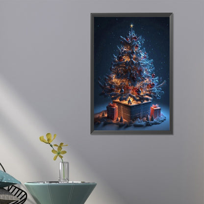 Christmas Tree - Full Square Drill Diamond Painting 40*60CM