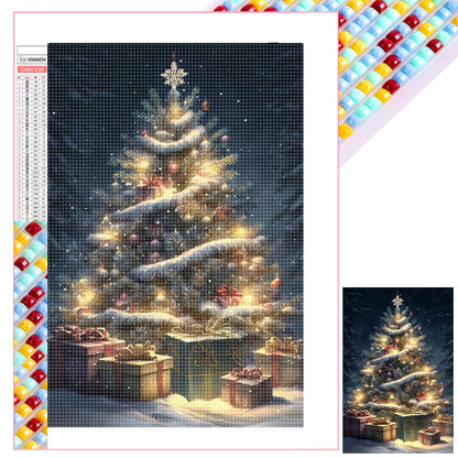 Christmas Tree - Full Square Drill Diamond Painting 40*60CM