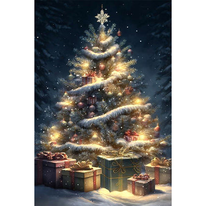 Christmas Tree - Full Square Drill Diamond Painting 40*60CM