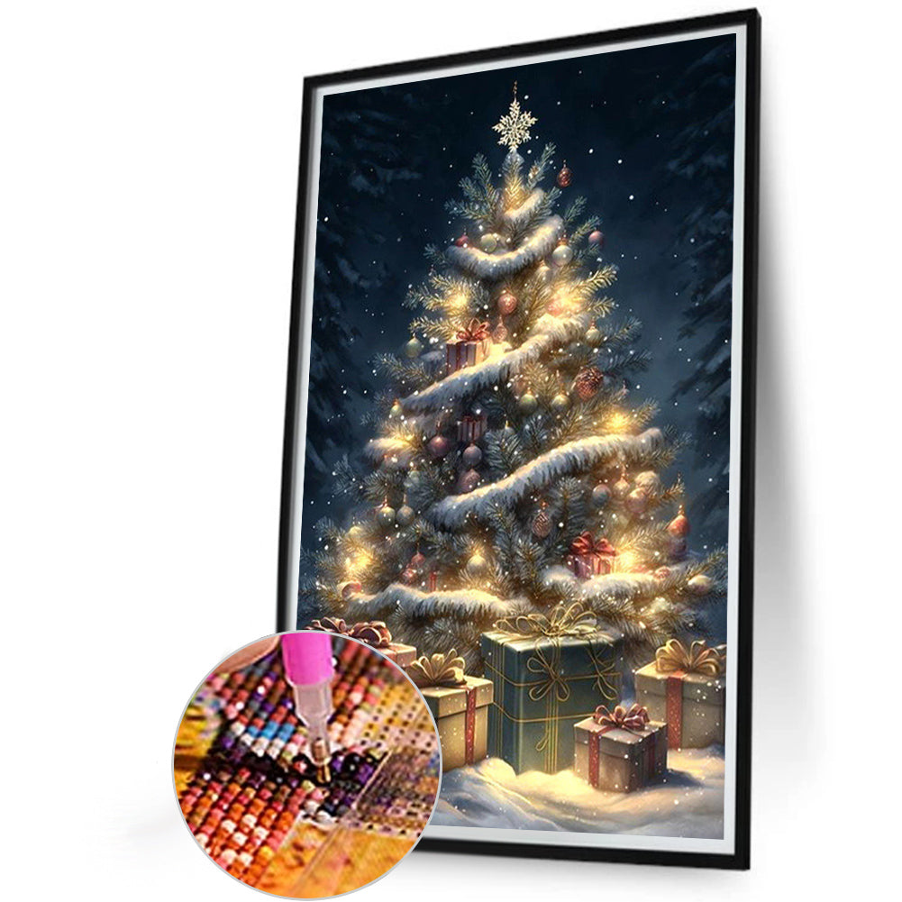 Christmas Tree - Full Square Drill Diamond Painting 40*60CM