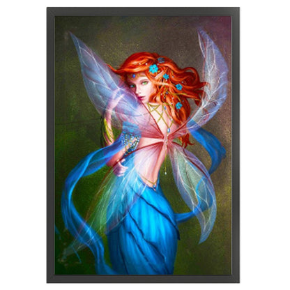 Elf Girl - 11CT Stamped Cross Stitch 50*70CM