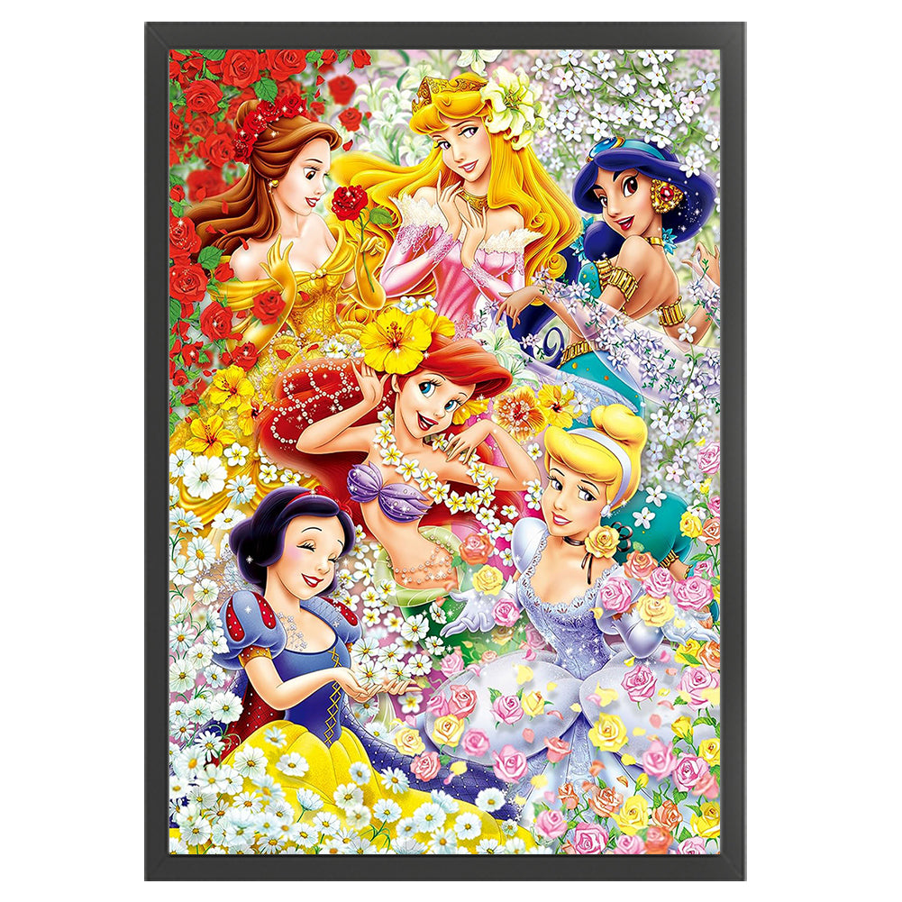 Disney Princess - 11CT Stamped Cross Stitch 50*72CM