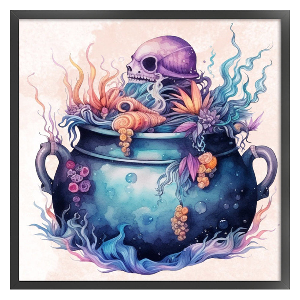 Submarine Bioboiler - 11CT Stamped Cross Stitch 60*63CM