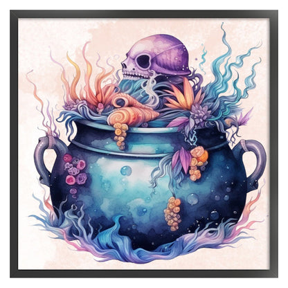 Submarine Bioboiler - 11CT Stamped Cross Stitch 60*63CM