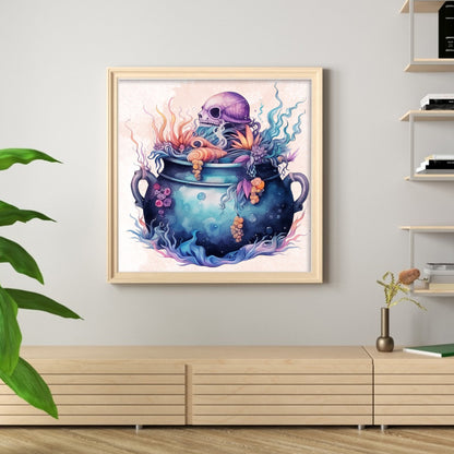 Submarine Bioboiler - 11CT Stamped Cross Stitch 60*63CM