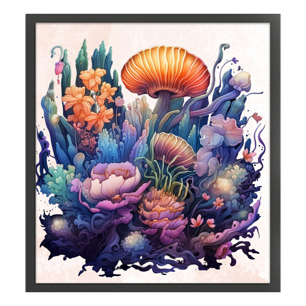 Undersea Plants - 11CT Stamped Cross Stitch 60*67CM