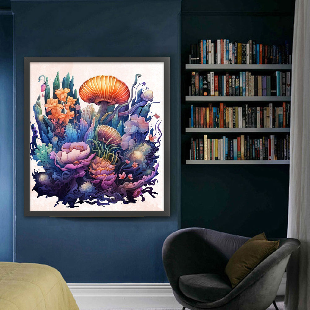 Undersea Plants - 11CT Stamped Cross Stitch 60*67CM