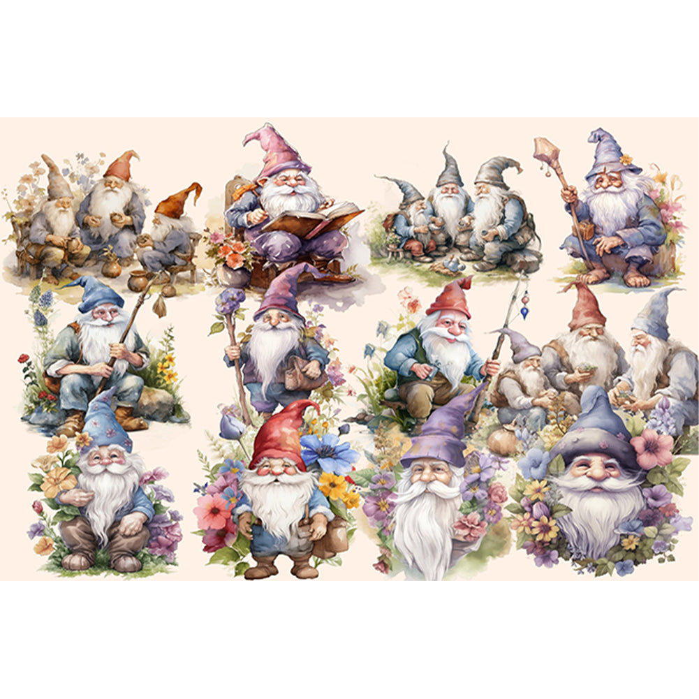 Goblin - 11CT Stamped Cross Stitch 90*67CM