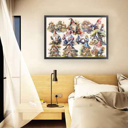 Goblin - 11CT Stamped Cross Stitch 90*67CM