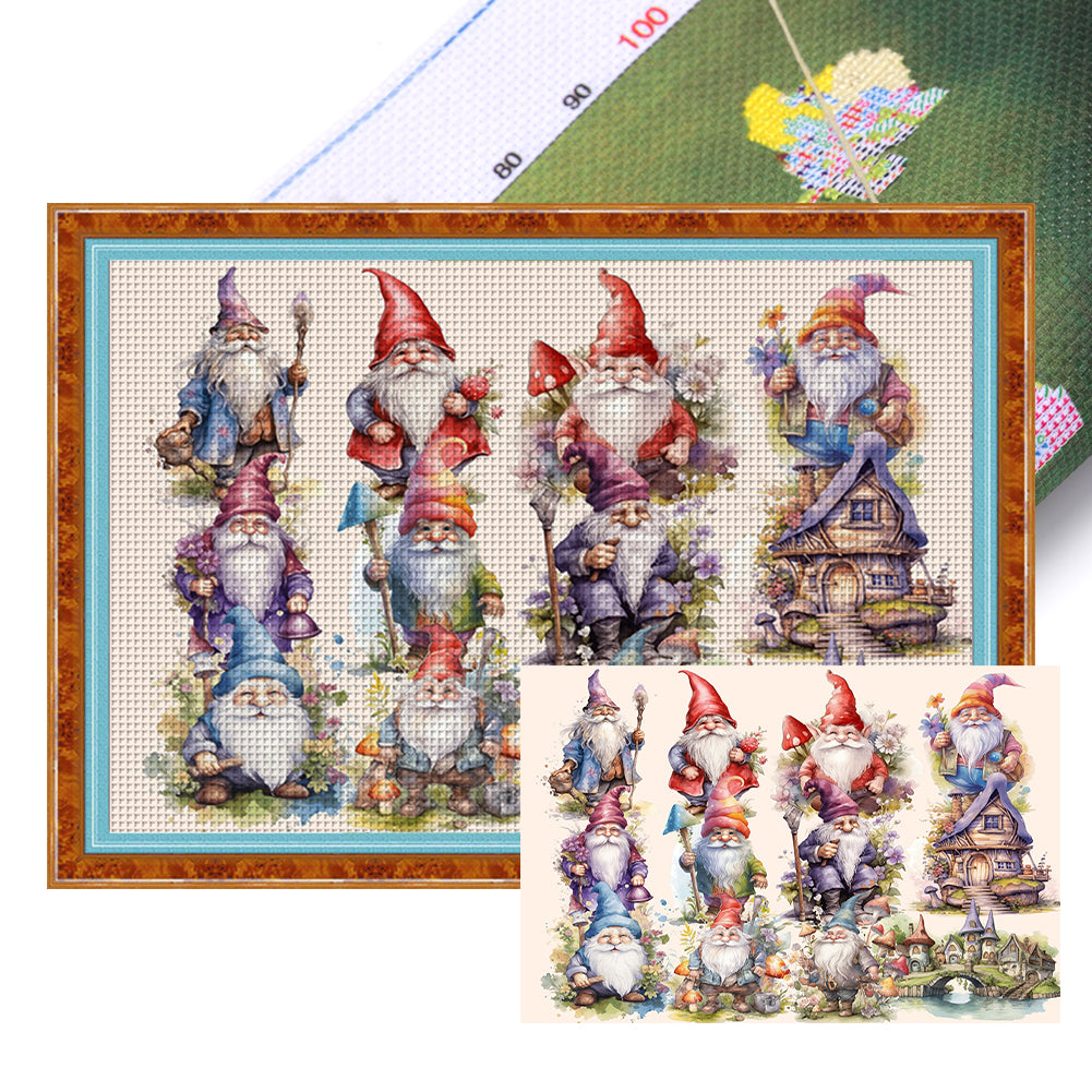 Goblin - 11CT Stamped Cross Stitch 90*67CM