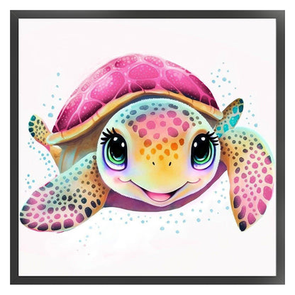 Turtle - 18CT Stamped Cross Stitch 20*20CM