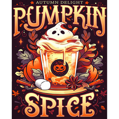 Halloween Ice Cream - Full Round Drill Diamond Painting 40*50CM