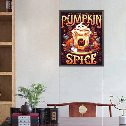 Halloween Ice Cream - Full Round Drill Diamond Painting 40*50CM