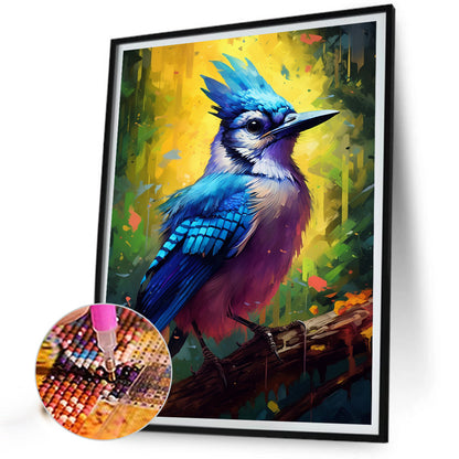 Bluebird - Full Round Drill Diamond Painting 40*50CM