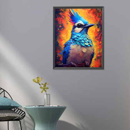 Bluebird - Full Round Drill Diamond Painting 40*50CM