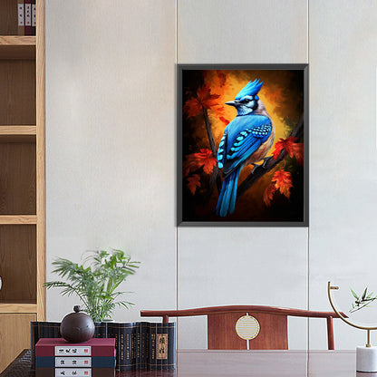 Bluebird - Full Round Drill Diamond Painting 40*50CM