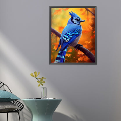 Bluebird - Full Round Drill Diamond Painting 40*50CM