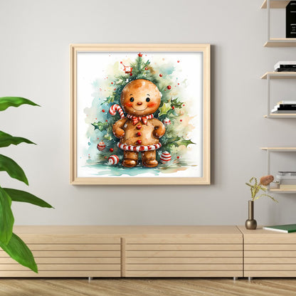 Christmas Tree - 11CT Stamped Cross Stitch 50*50CM