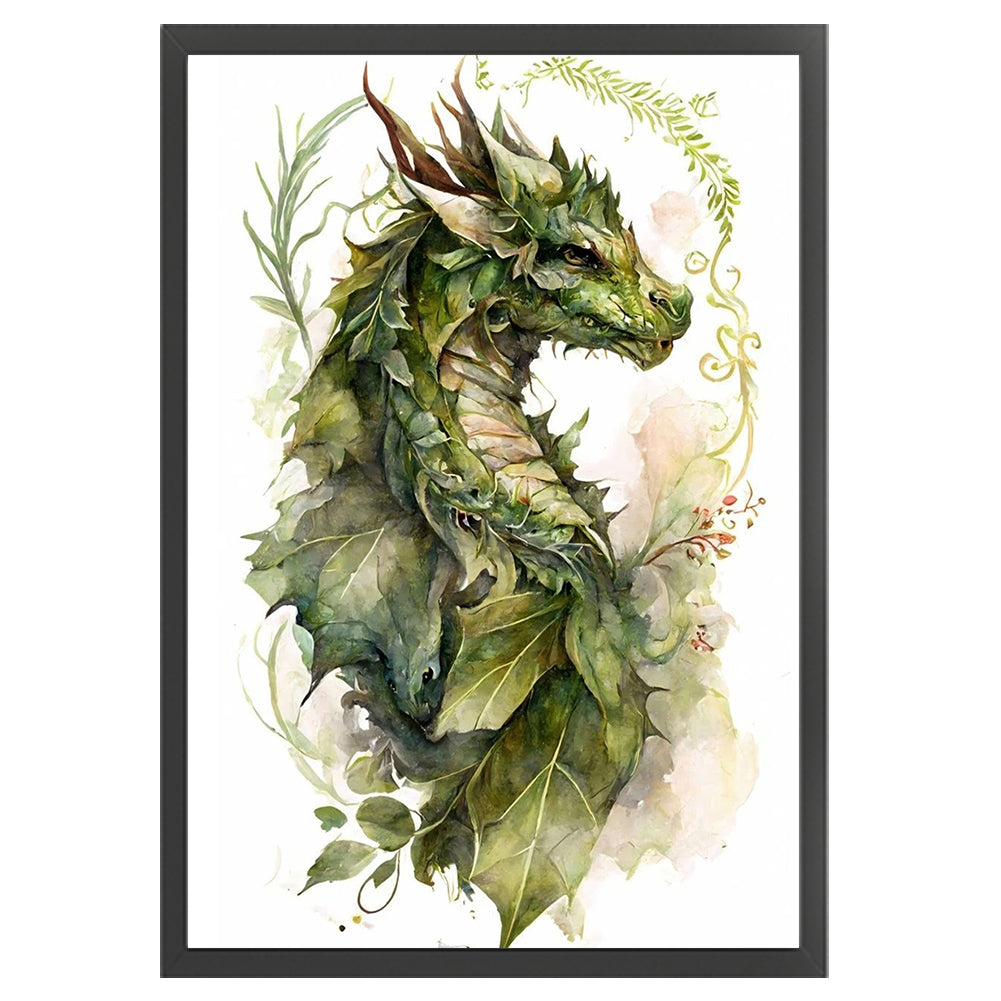 Dragon - 11CT Stamped Cross Stitch 50*70CM
