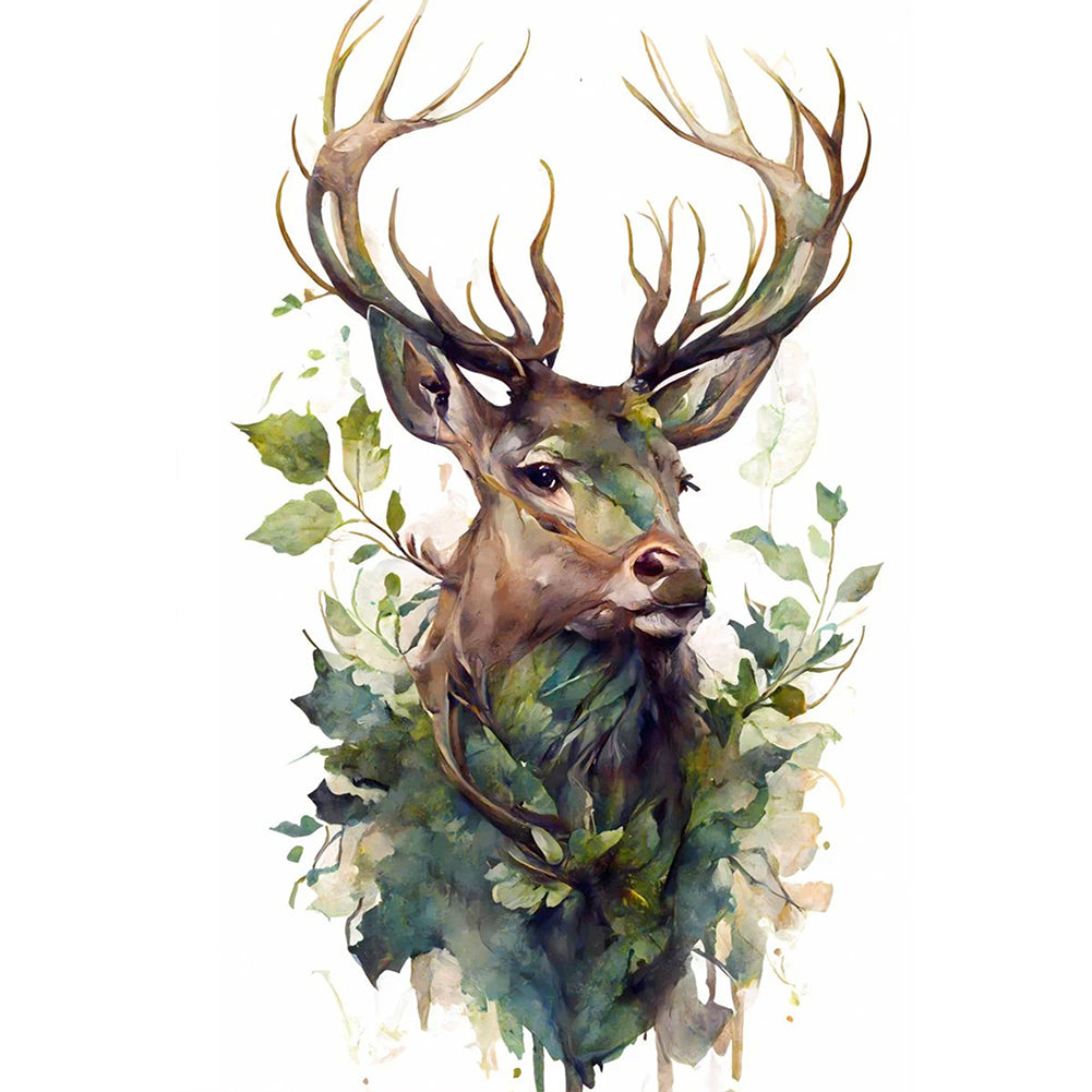 Elk - 11CT Stamped Cross Stitch 50*70CM