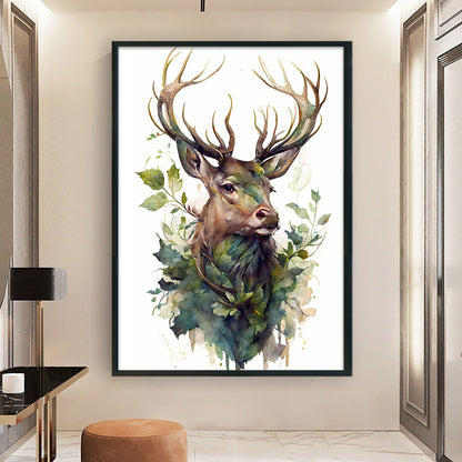 Elk - 11CT Stamped Cross Stitch 50*70CM