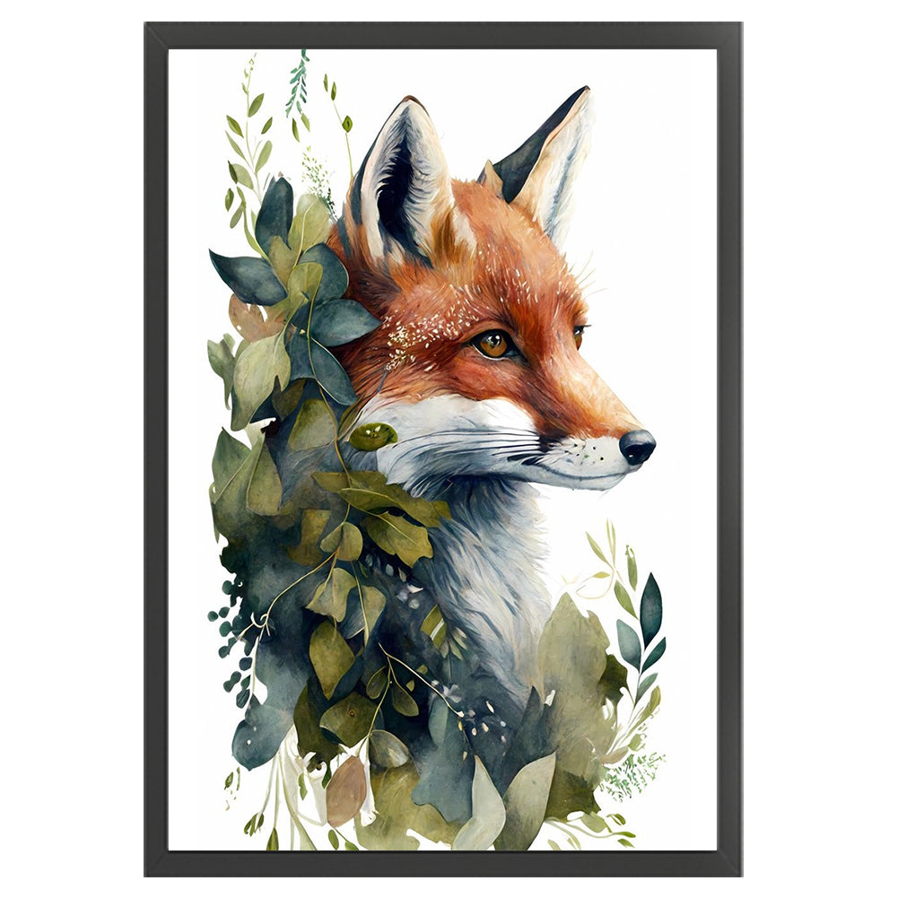 Fox - 11CT Stamped Cross Stitch 50*70CM