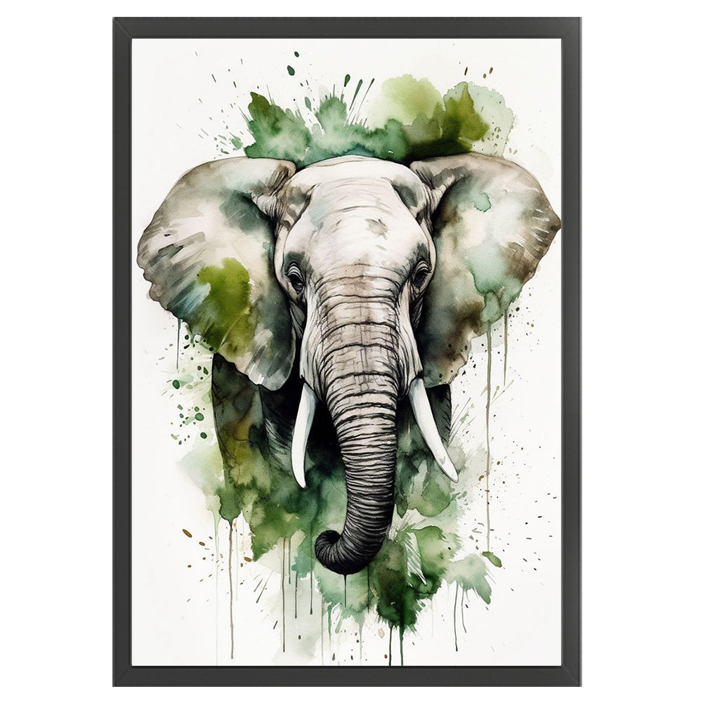 Elephant - 11CT Stamped Cross Stitch 50*70CM