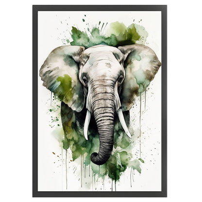 Elephant - 11CT Stamped Cross Stitch 50*70CM
