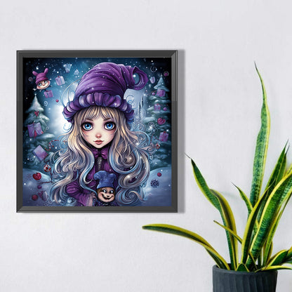 Gift Girl - Full Square Drill Diamond Painting 40*40CM