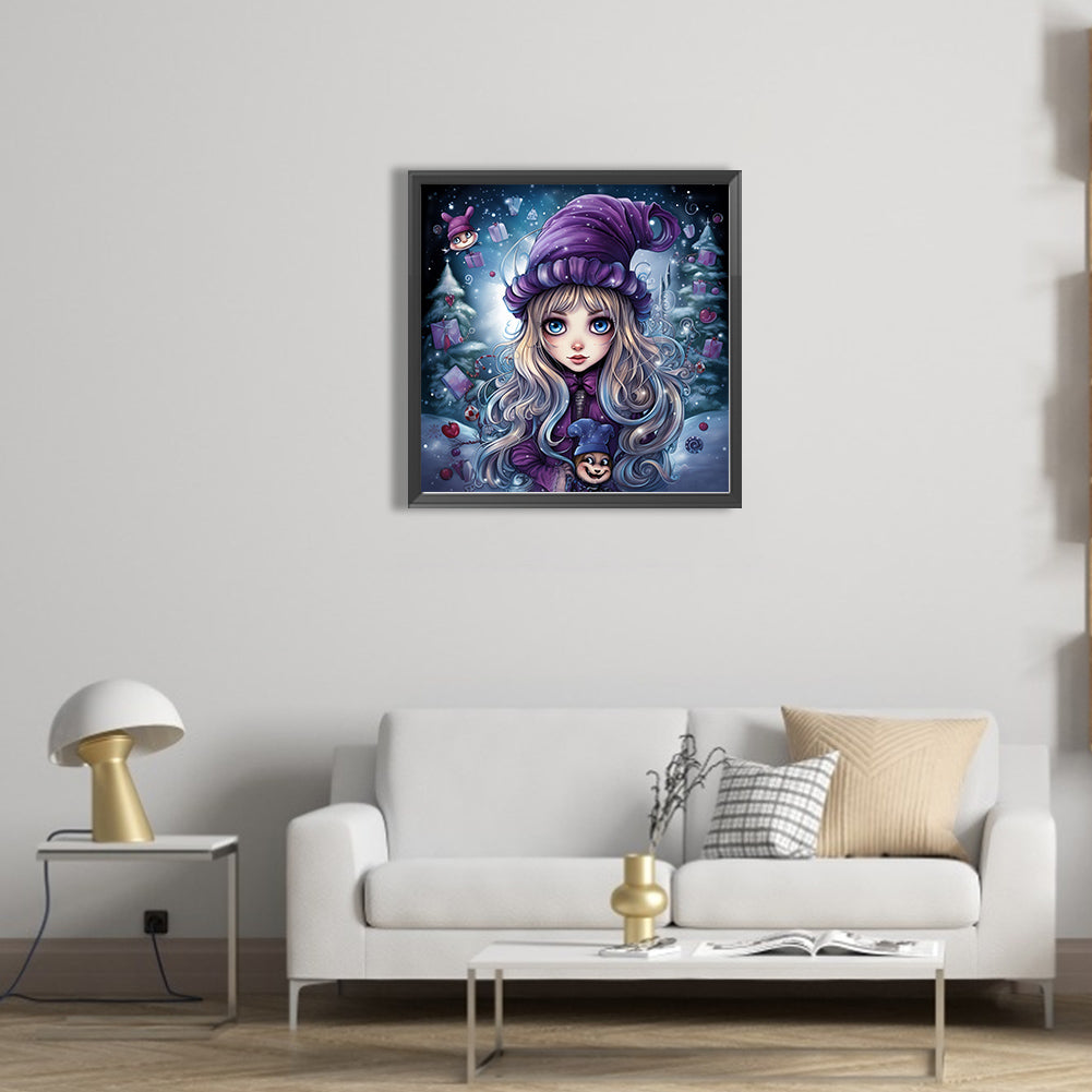 Gift Girl - Full Square Drill Diamond Painting 40*40CM